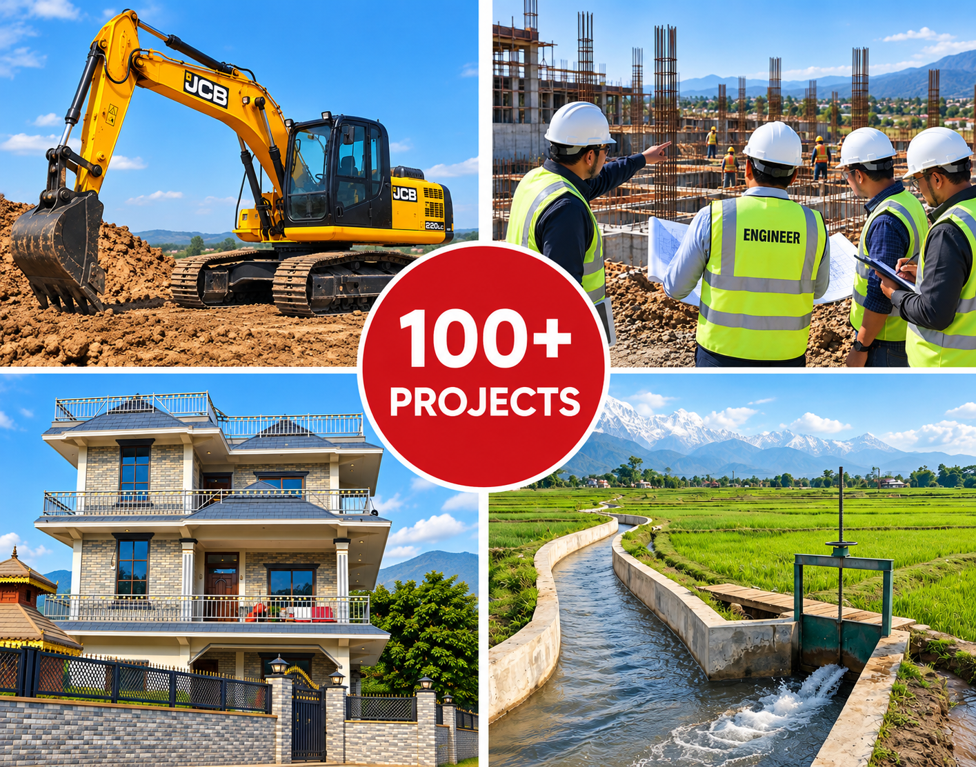 Kamala Construction Pvt. Ltd. residential, irrigation, equipment and engineering work