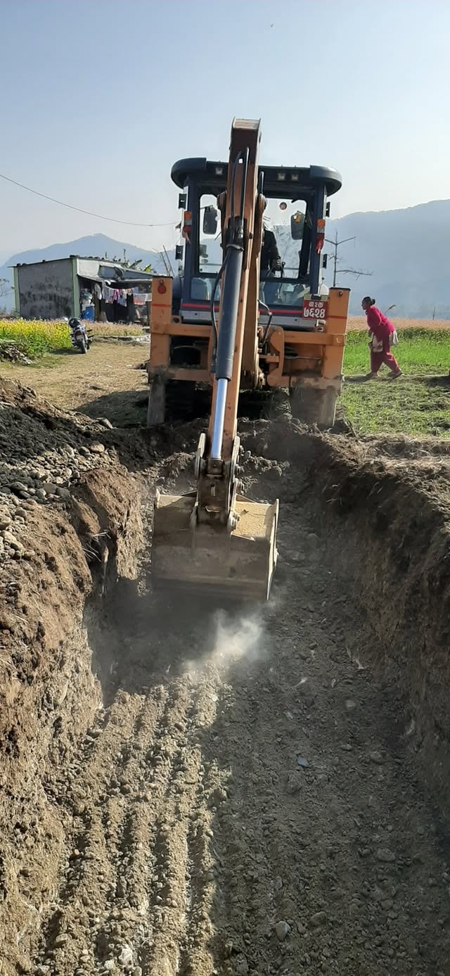 Infrastructure site progress by Kamala Construction Pvt. Ltd.