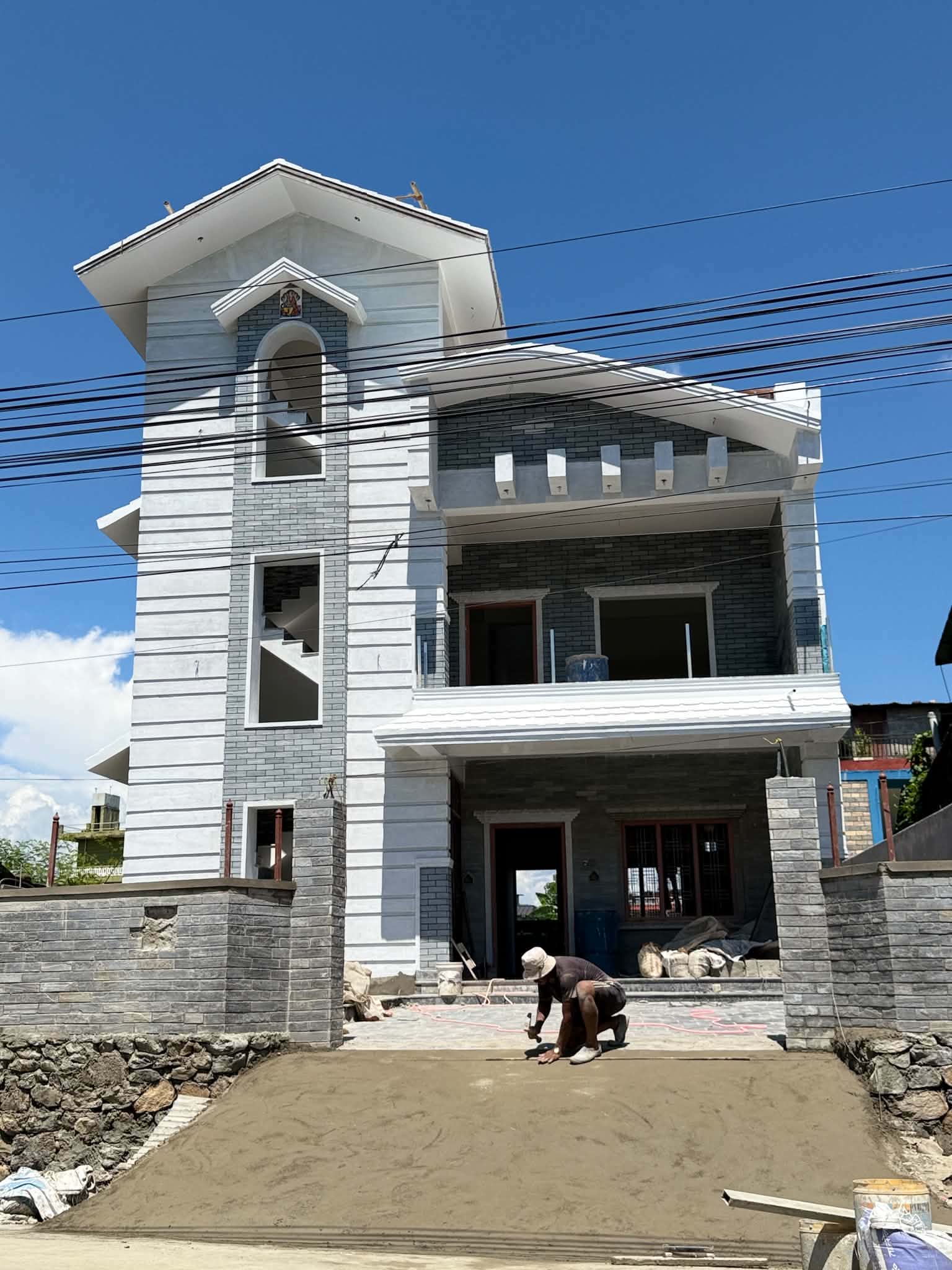 Kamala Construction Pvt. Ltd. residential building work in progress