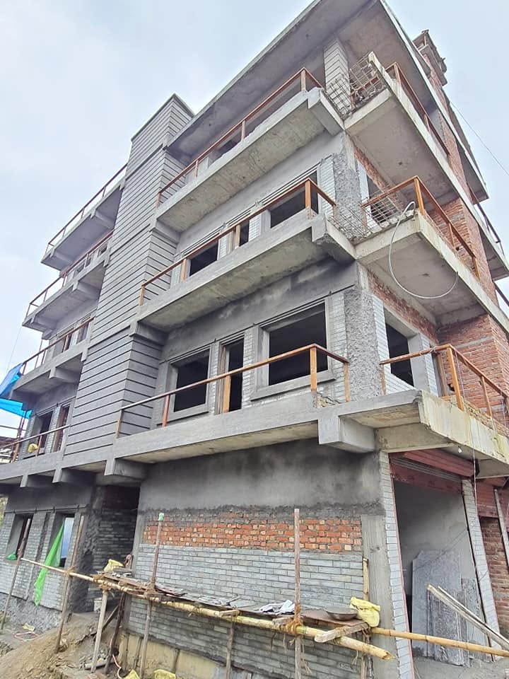 Residential exterior work by Kamala Construction Pvt. Ltd.