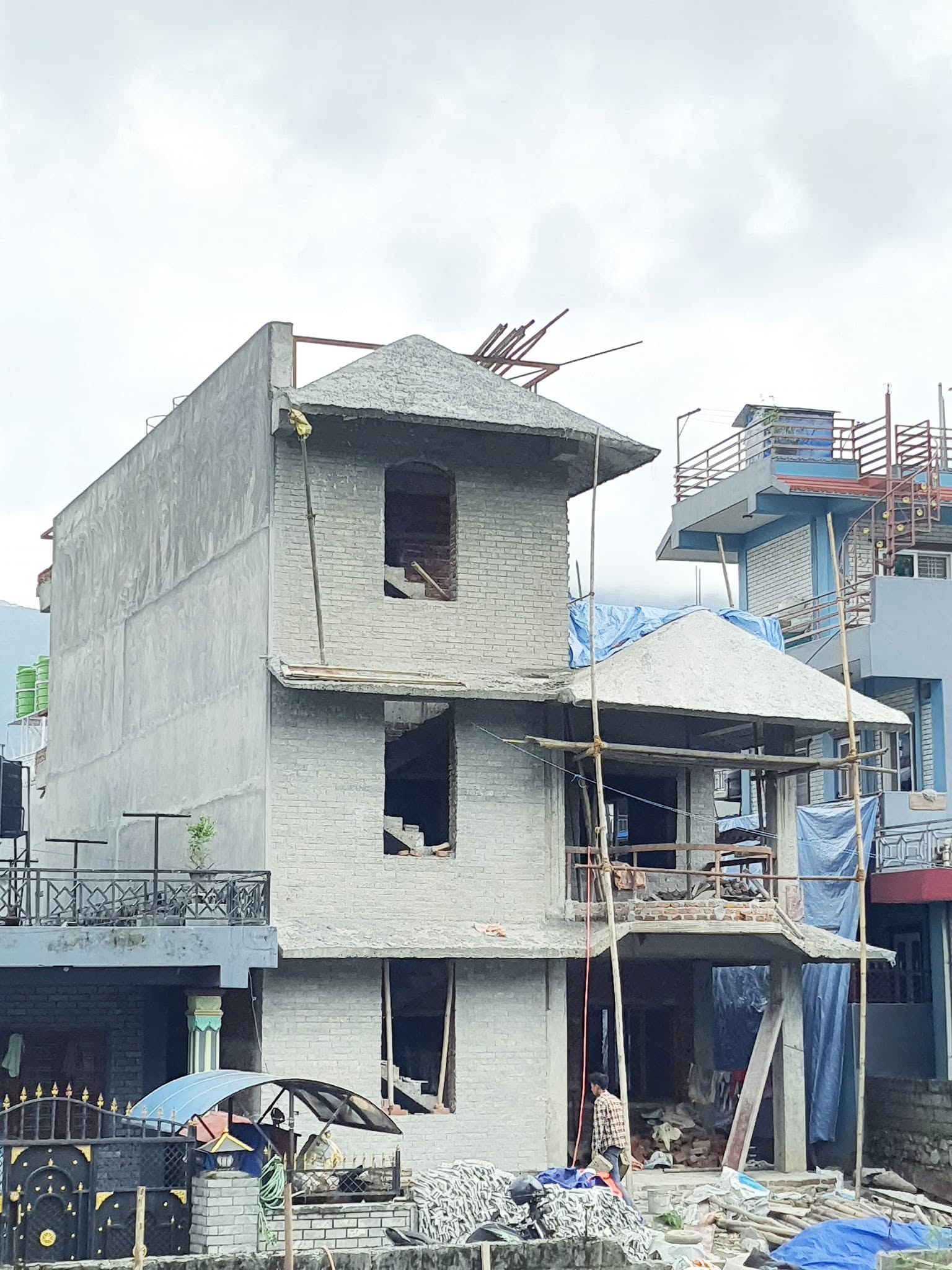 Residential construction work by Kamala Construction Pvt. Ltd.