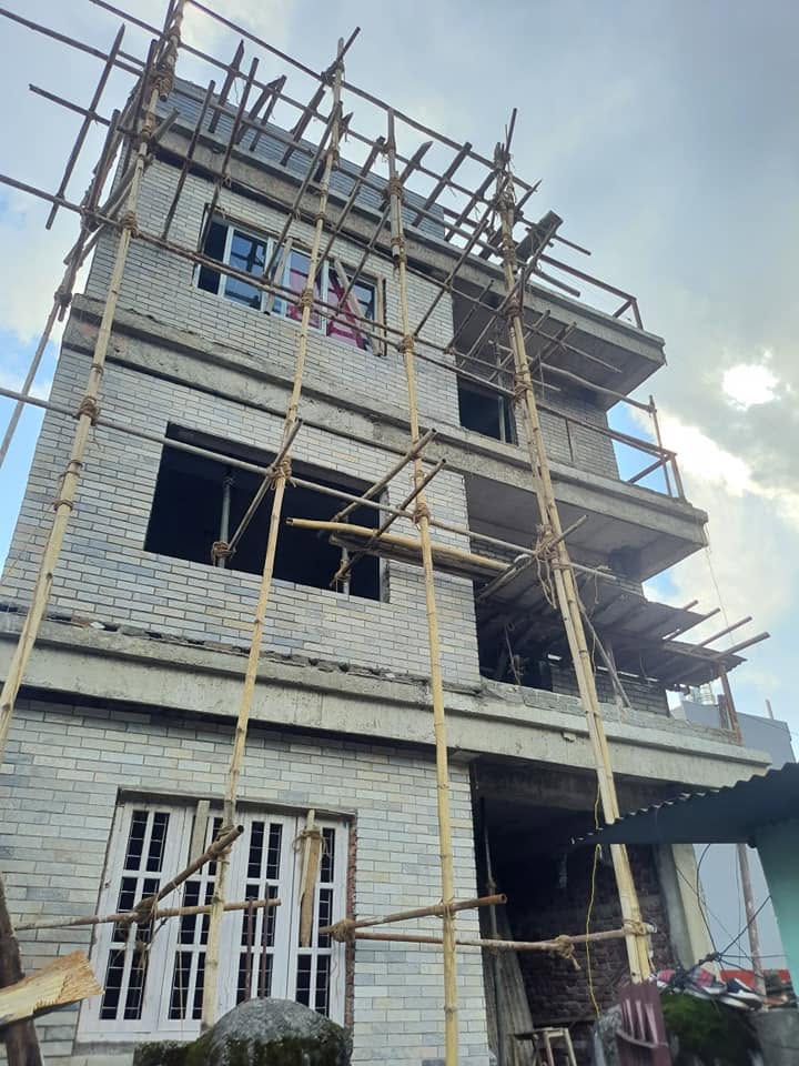Residential exterior by Kamala Construction Pvt. Ltd.