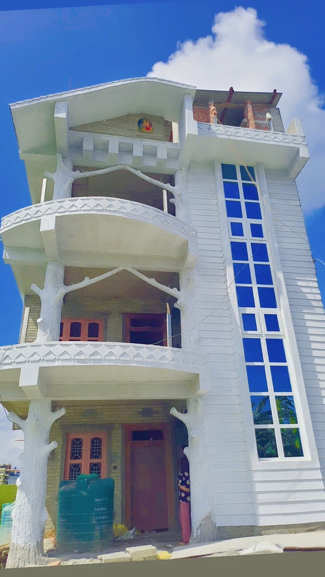 Residential construction work by Kamala Construction Pvt. Ltd.