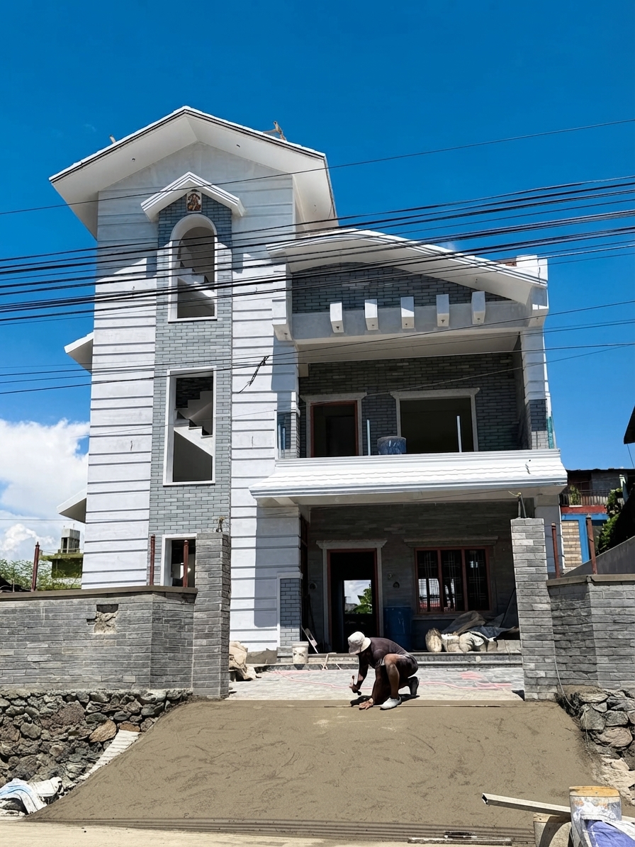 Residential building constructed by Kamala Construction Pvt. Ltd.